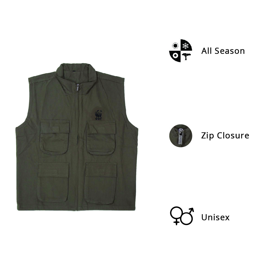 Ultimate Soft Lifestyle Vest - Safari Green