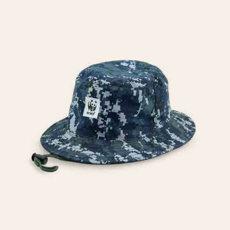 Bucket Hat Camo (Reversible) - WWF Nature Store