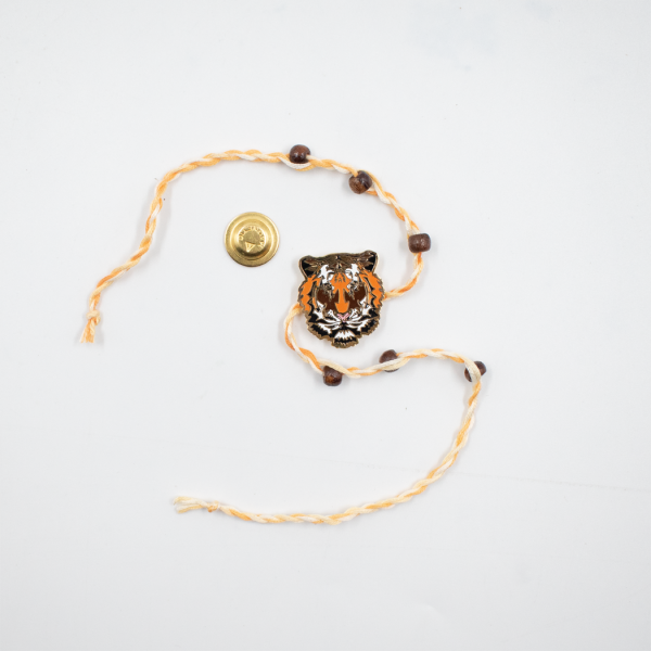 Tiger - Rakhi | Lapel Pin | Magnet - Image 2