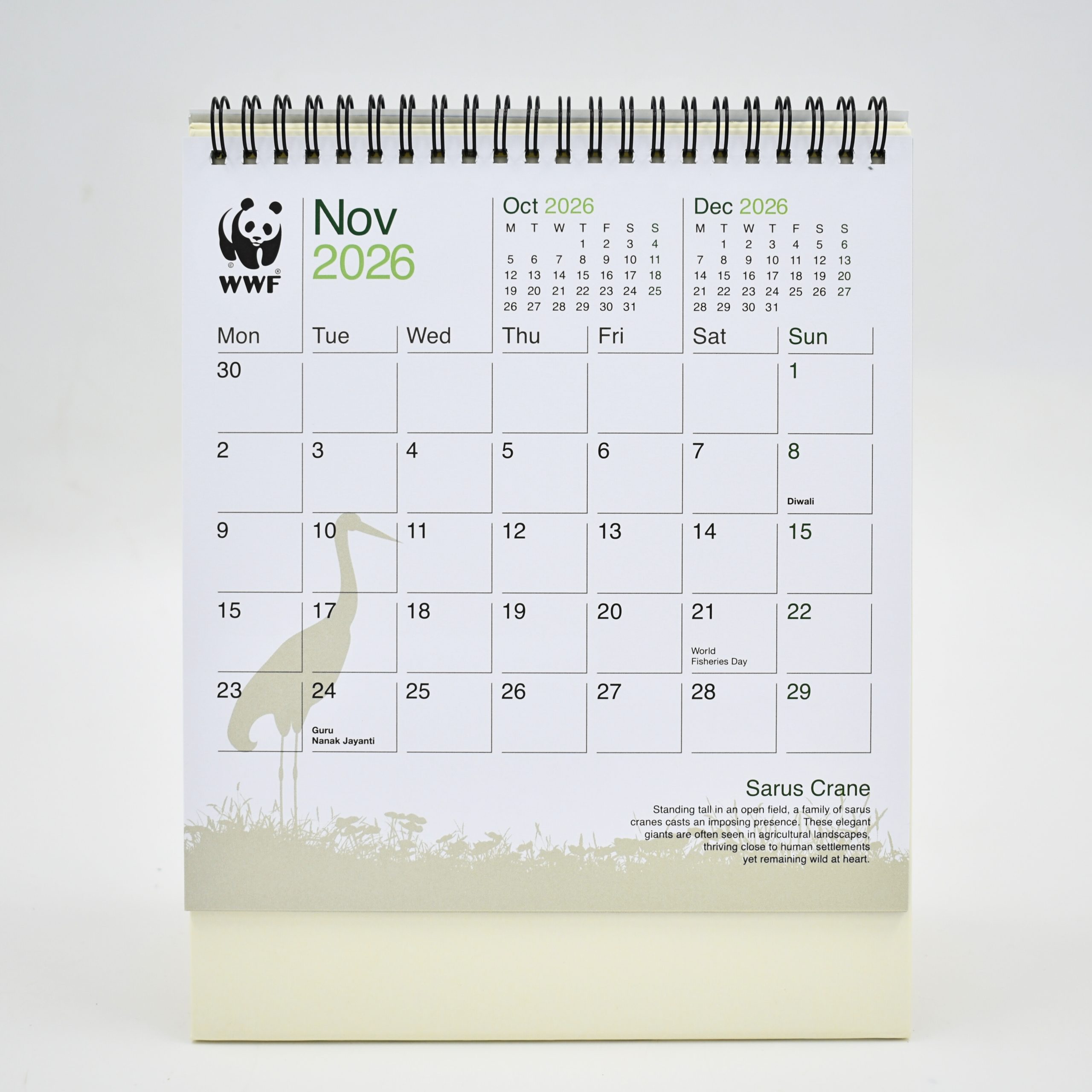 2026 Desk Calendar - Beautiful Birds - Image 3