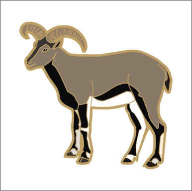 Bharal - Lapel Pin