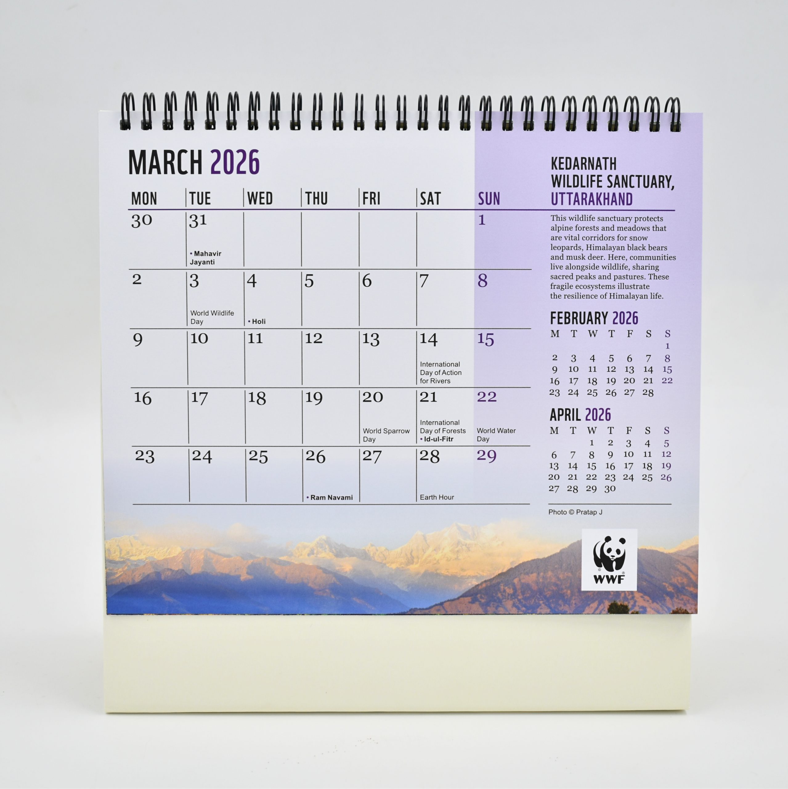 2026 Desk Calendar - Naturescapes - Image 2
