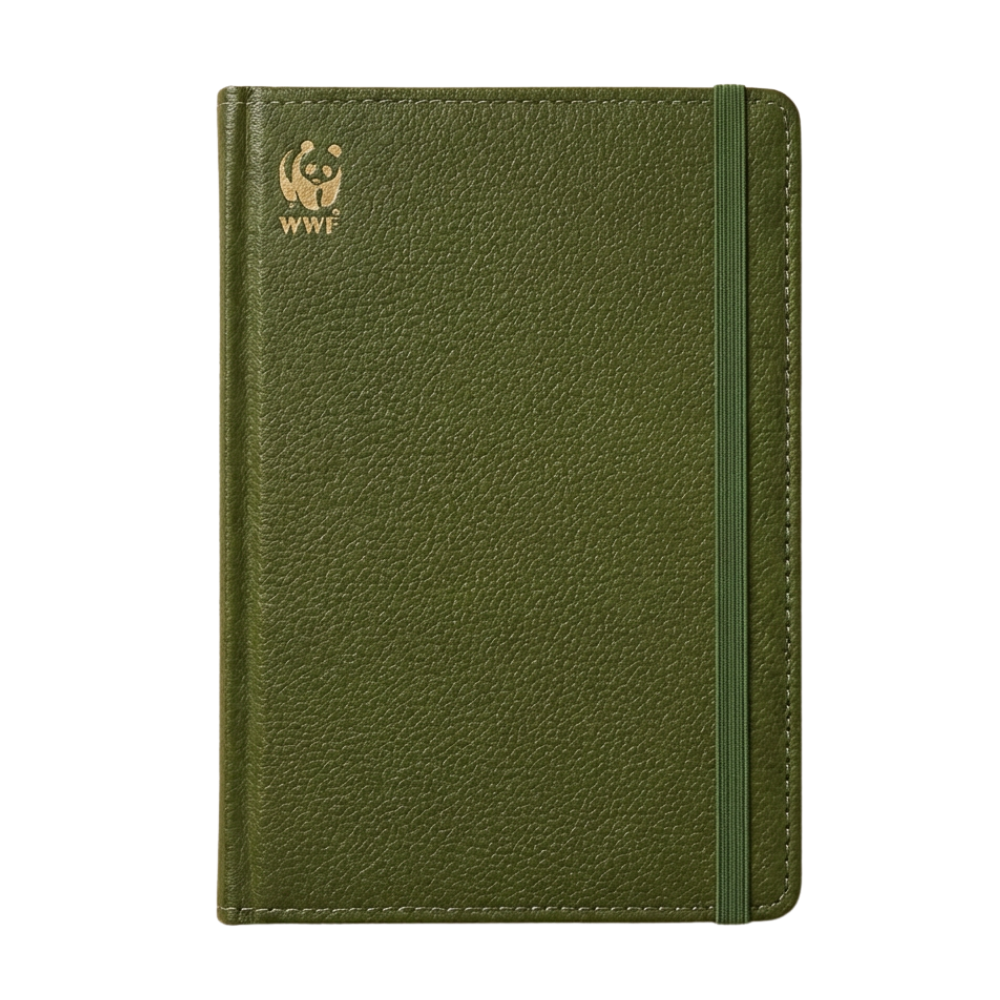 ECO Hard Cover Notebook - Olive Green