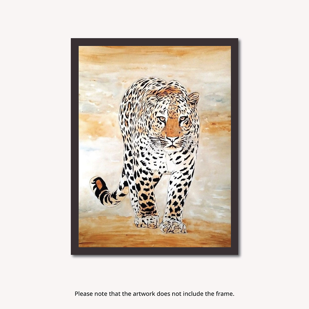 Painting: Leopard Stroll (Unframed)