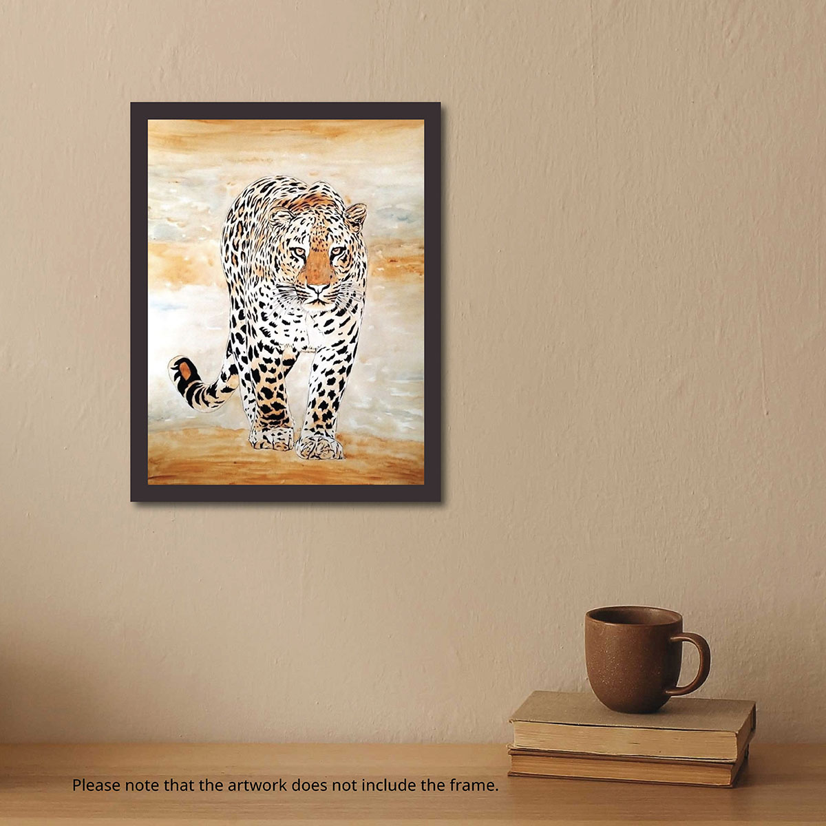 Painting: Leopard Stroll (Unframed) - Image 3