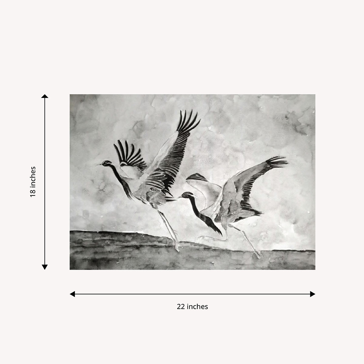 Painting: Take Off (Unframed) - Image 2