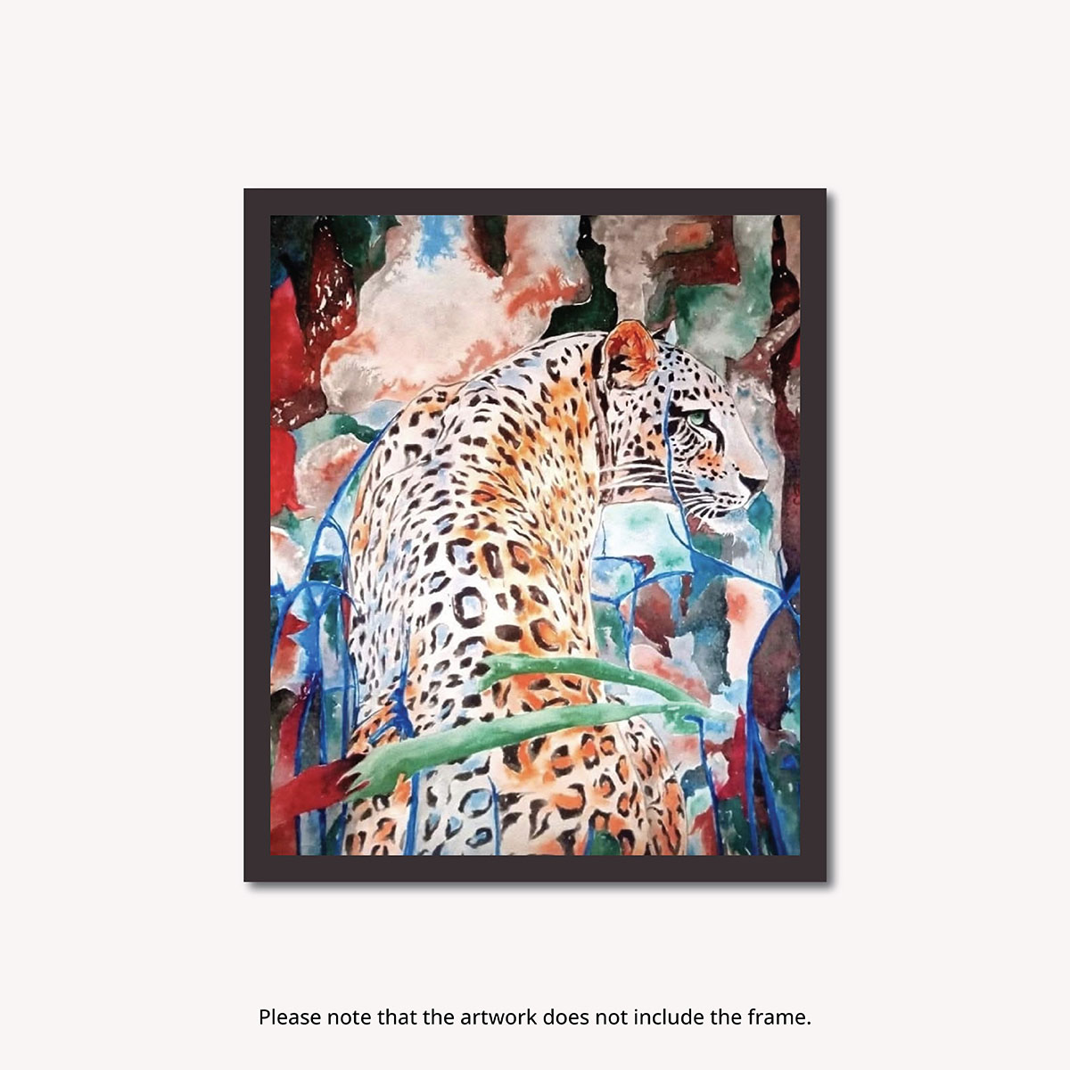 Painting: Leopard (Unframed)