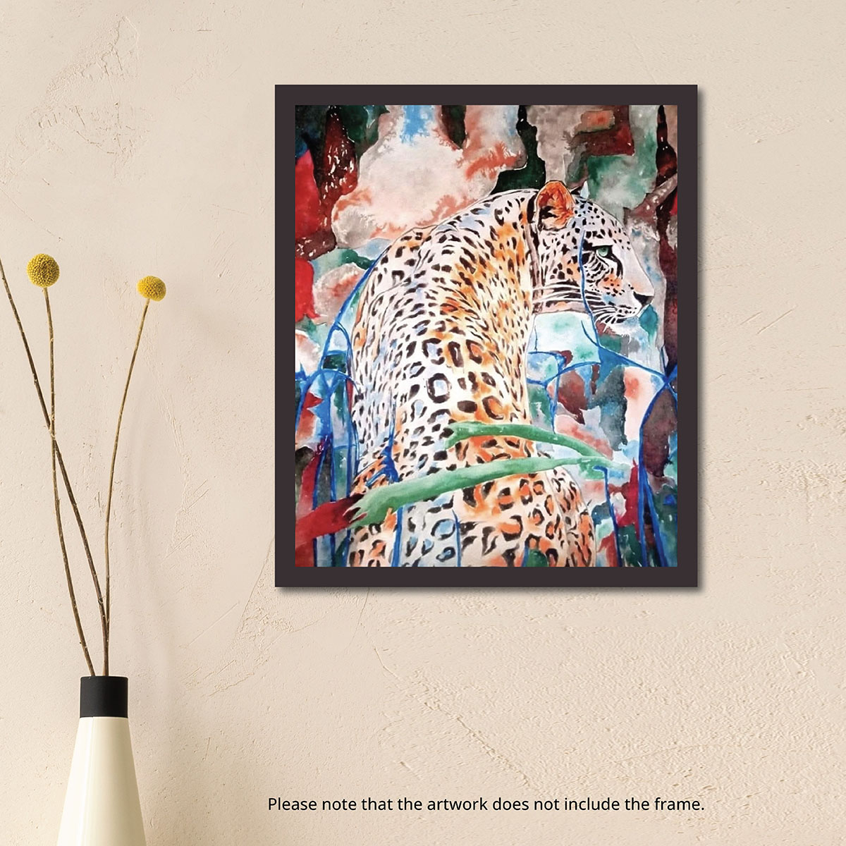 Painting: Leopard (Unframed) - Image 3