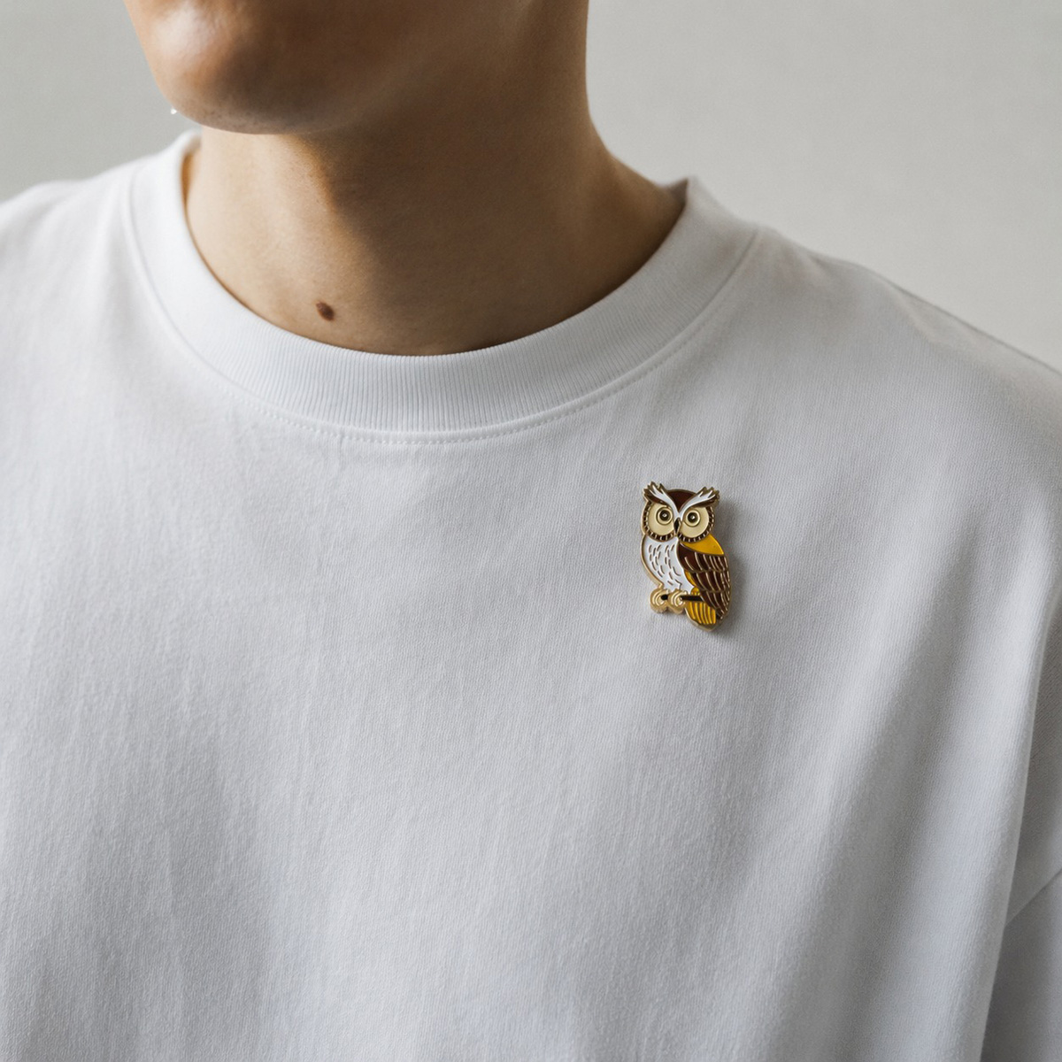 Owl- Rakhi | Lapel Pin | Magnet - Image 3
